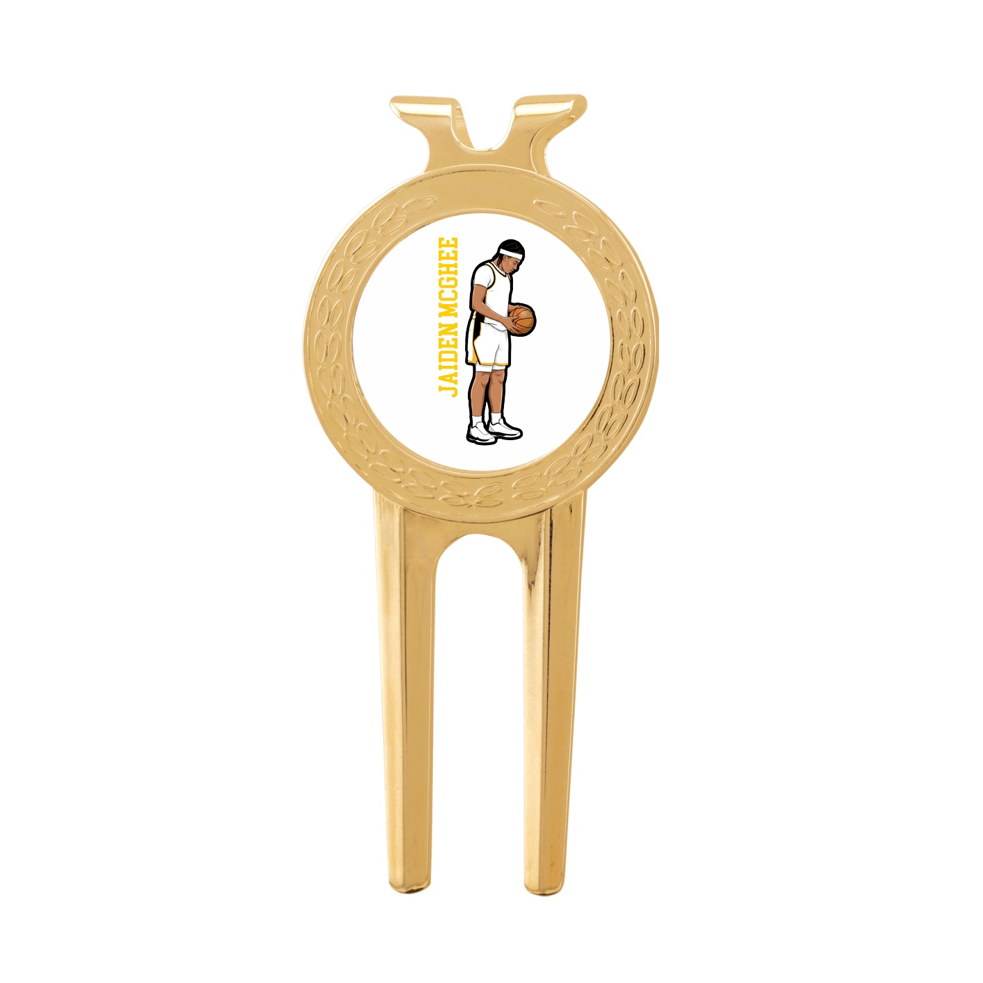 Divot Tool with Ball Marker — Name Vertical in Classic