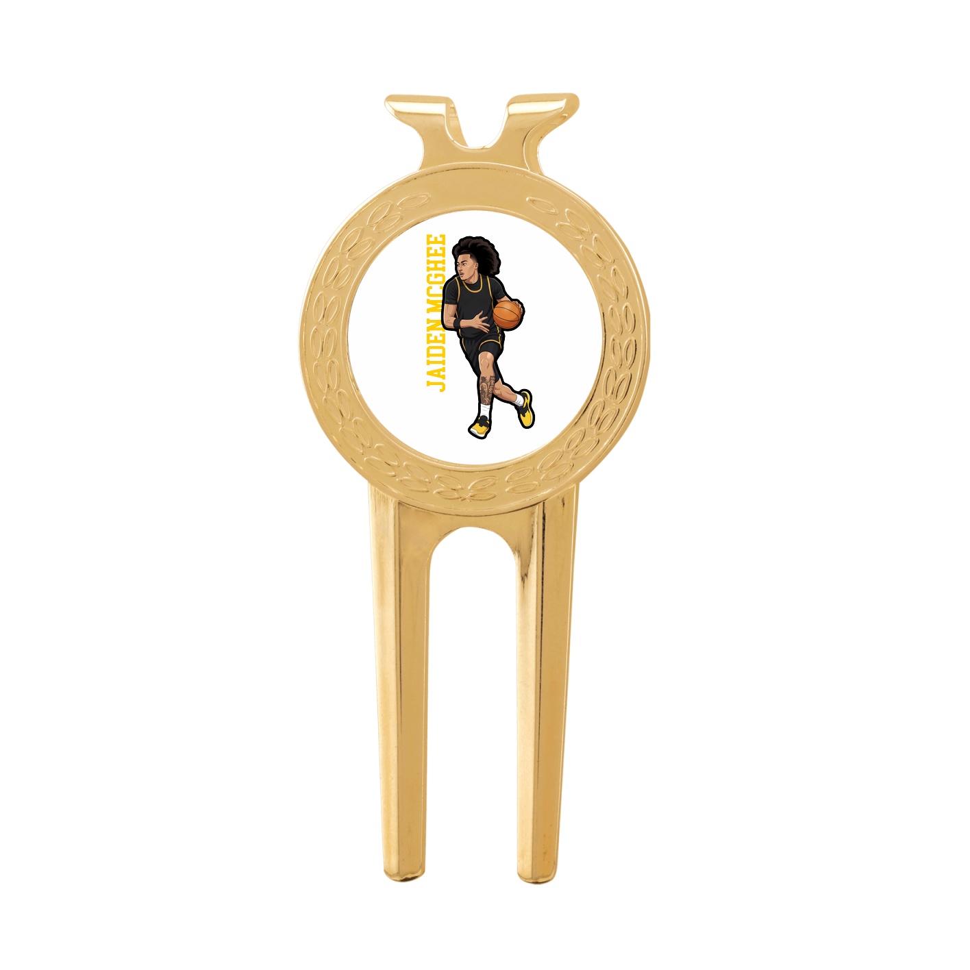 Divot Tool with Ball Marker — Name Vertical in Classic
