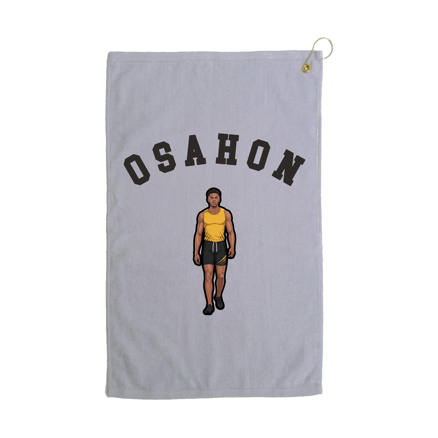 Golf Towel — Shirsey Arch in Grey