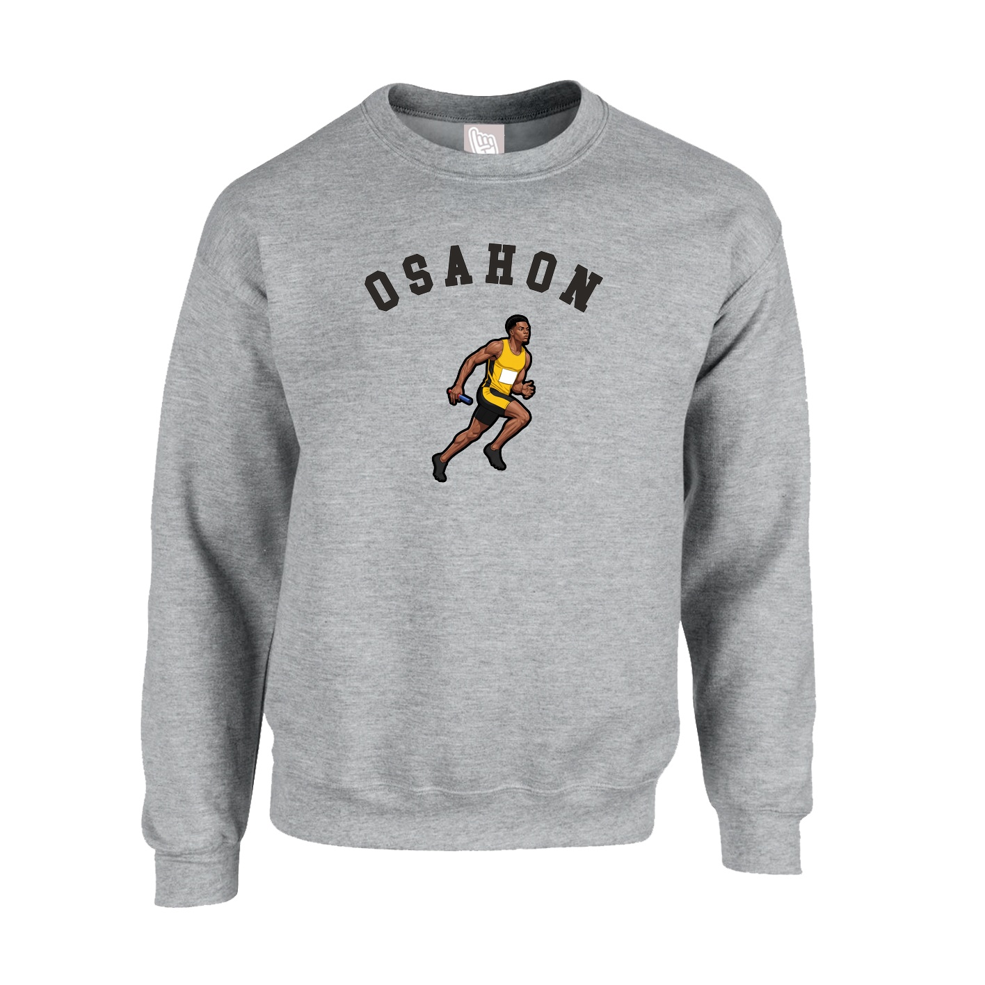 Fleece Crew — Shirsey Arch in Grey