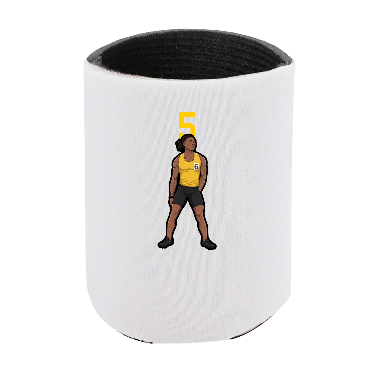 Can Holder — Number Top in White