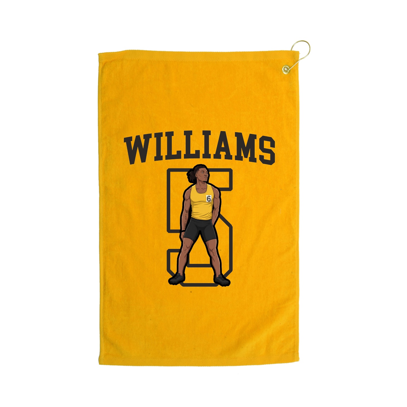 Golf Towel — Shirsey in Gold