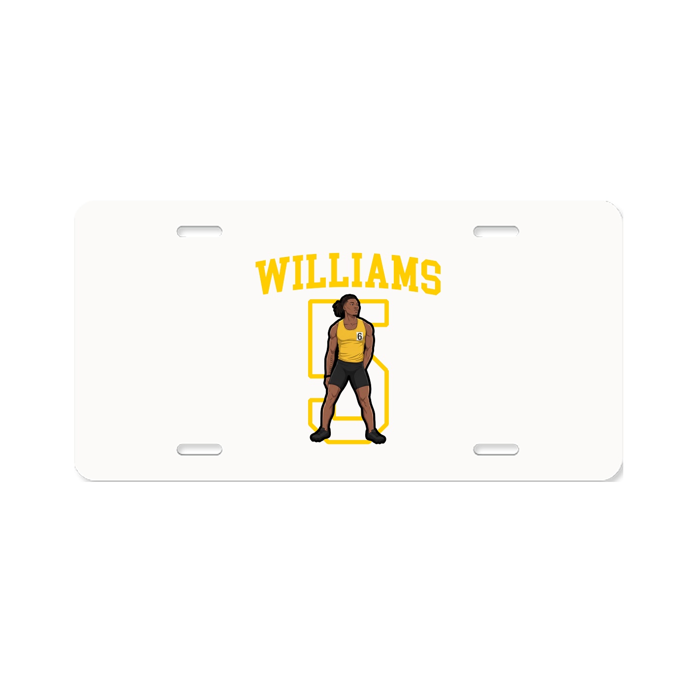 License Plate — Shirsey in Classic