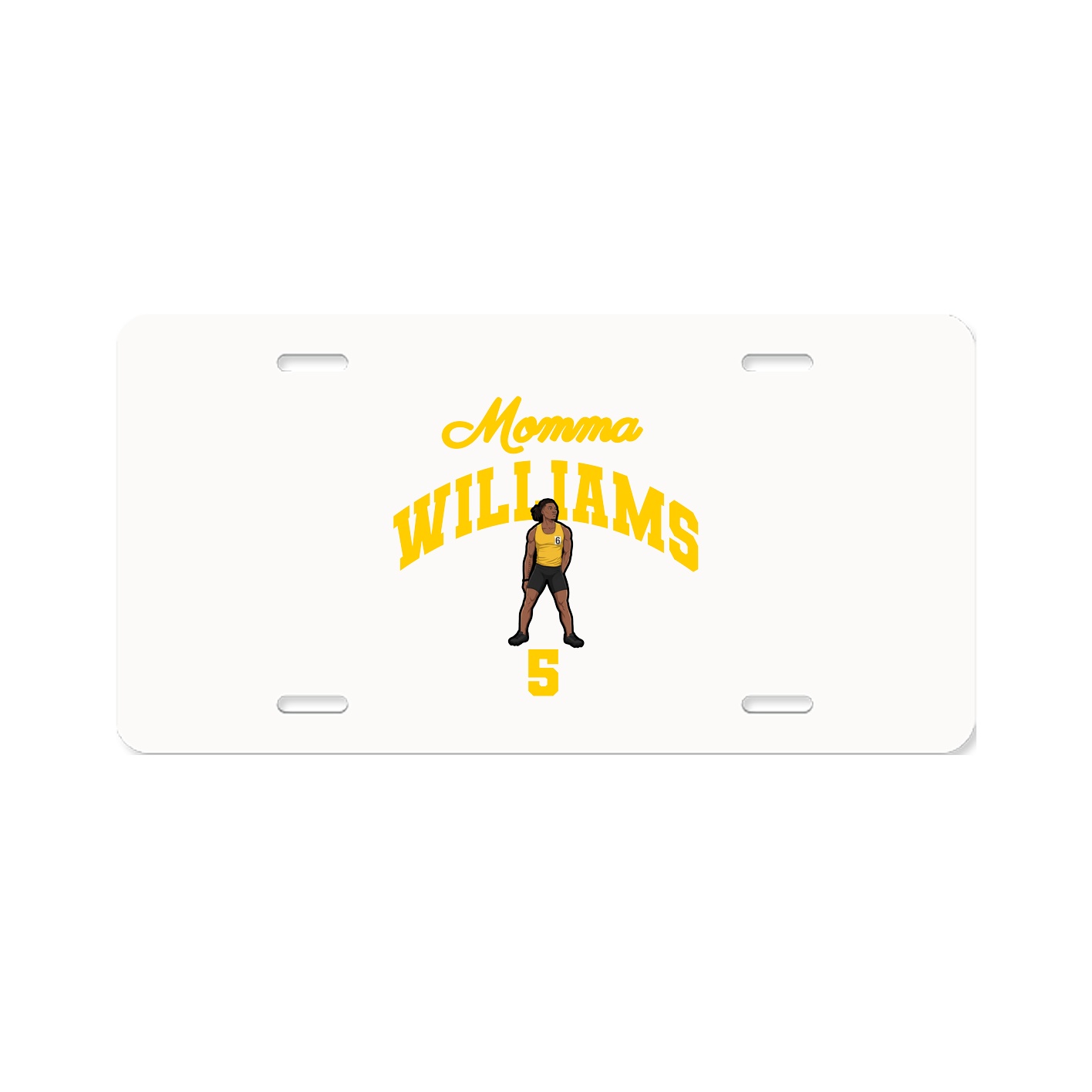 License Plate — Mothers Day Arch in Classic