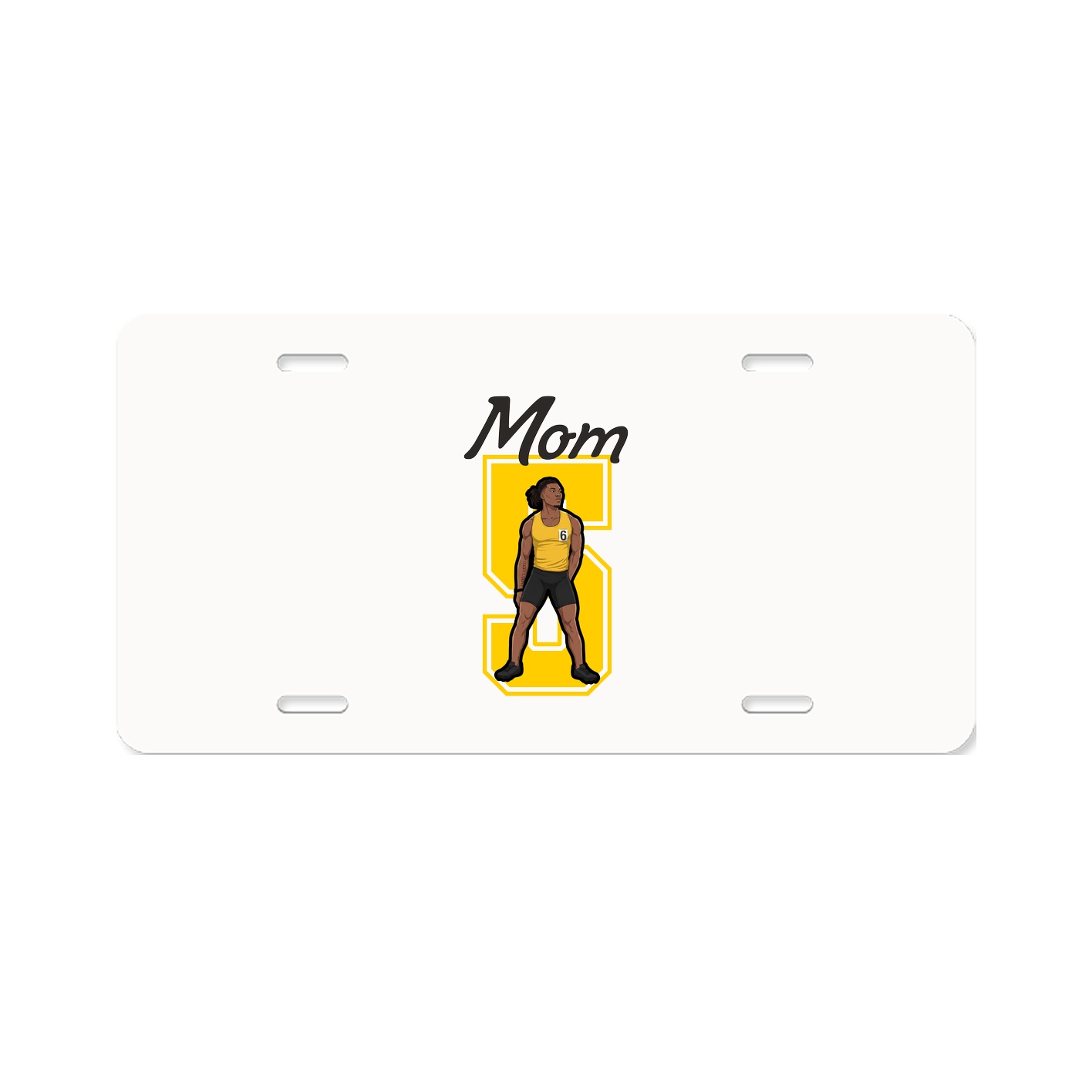 License Plate — Mothers Day Shirsey in Classic