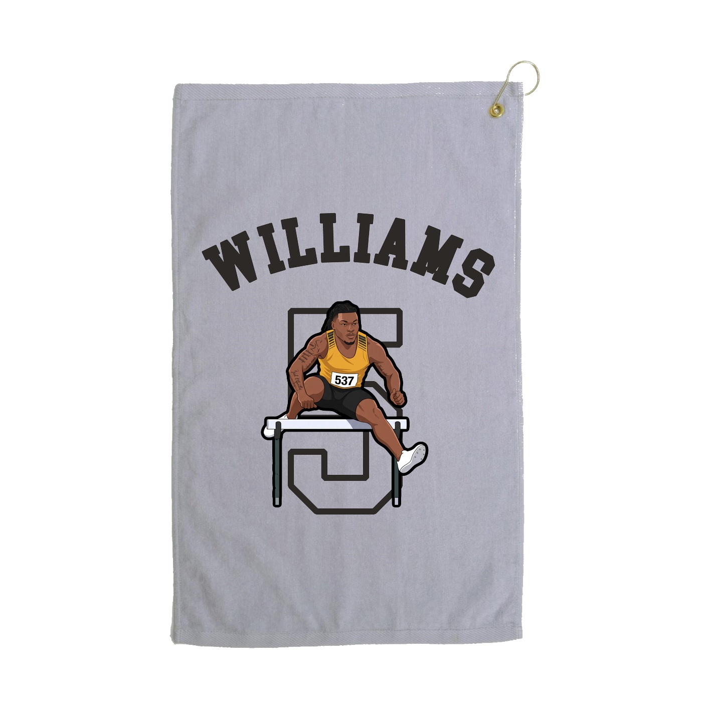 Golf Towel — Shirsey Arch in Grey