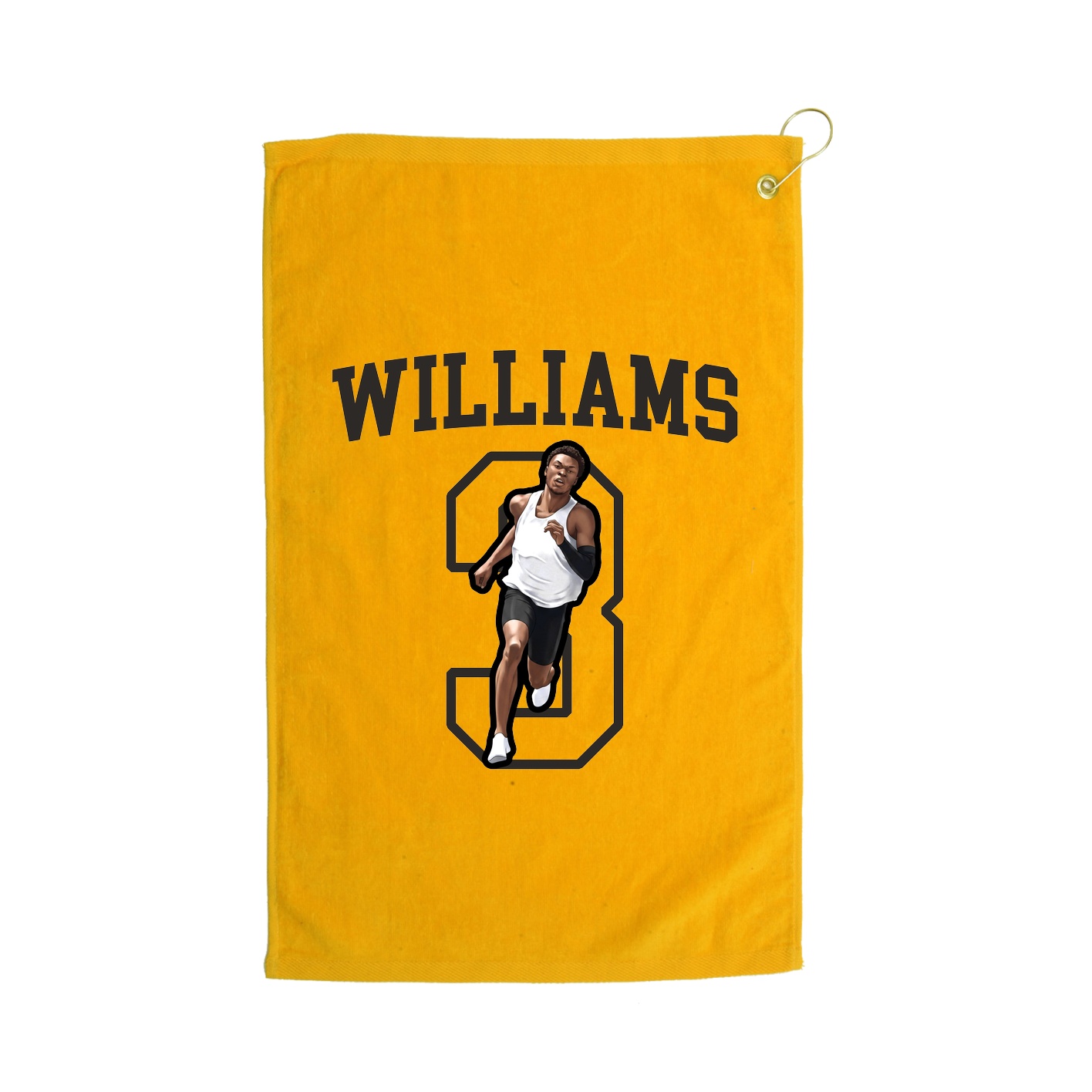 Golf Towel — Shirsey in Gold