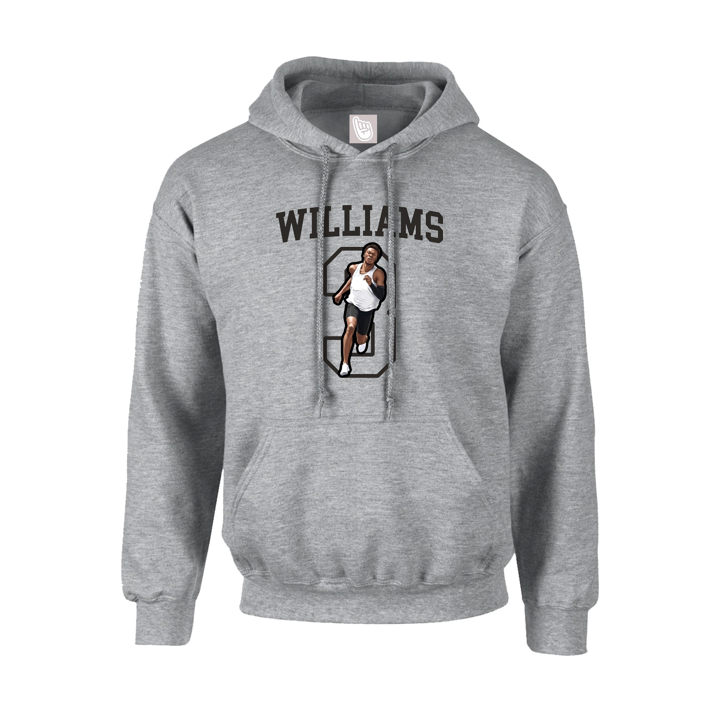 Hoodie — Shirsey in Grey