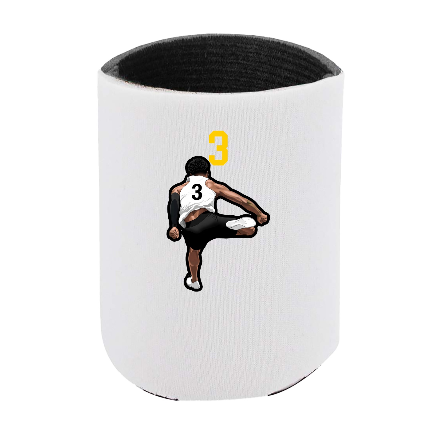 Can Holder — Number Top in White