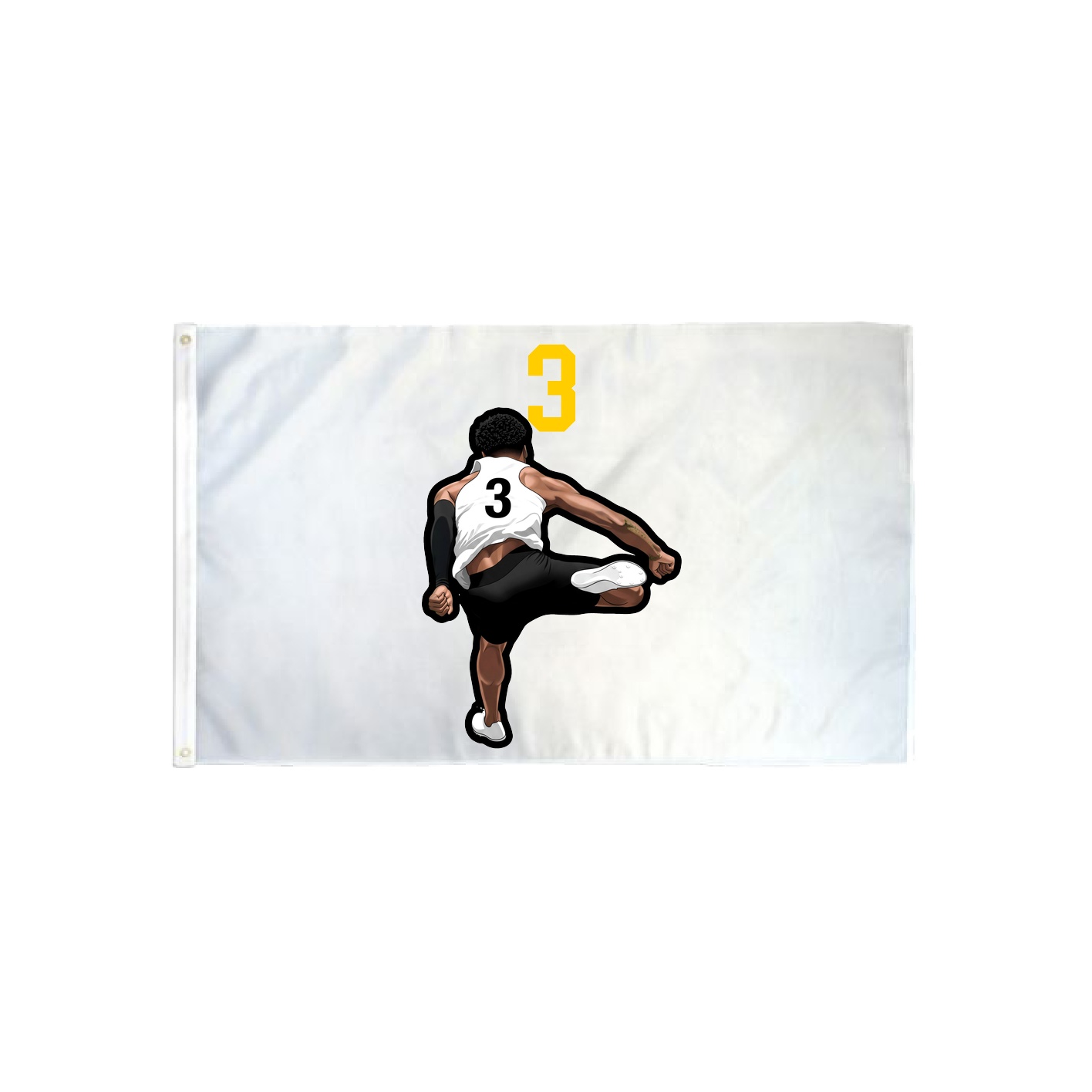 3x5 Flag — Number Top in Classic