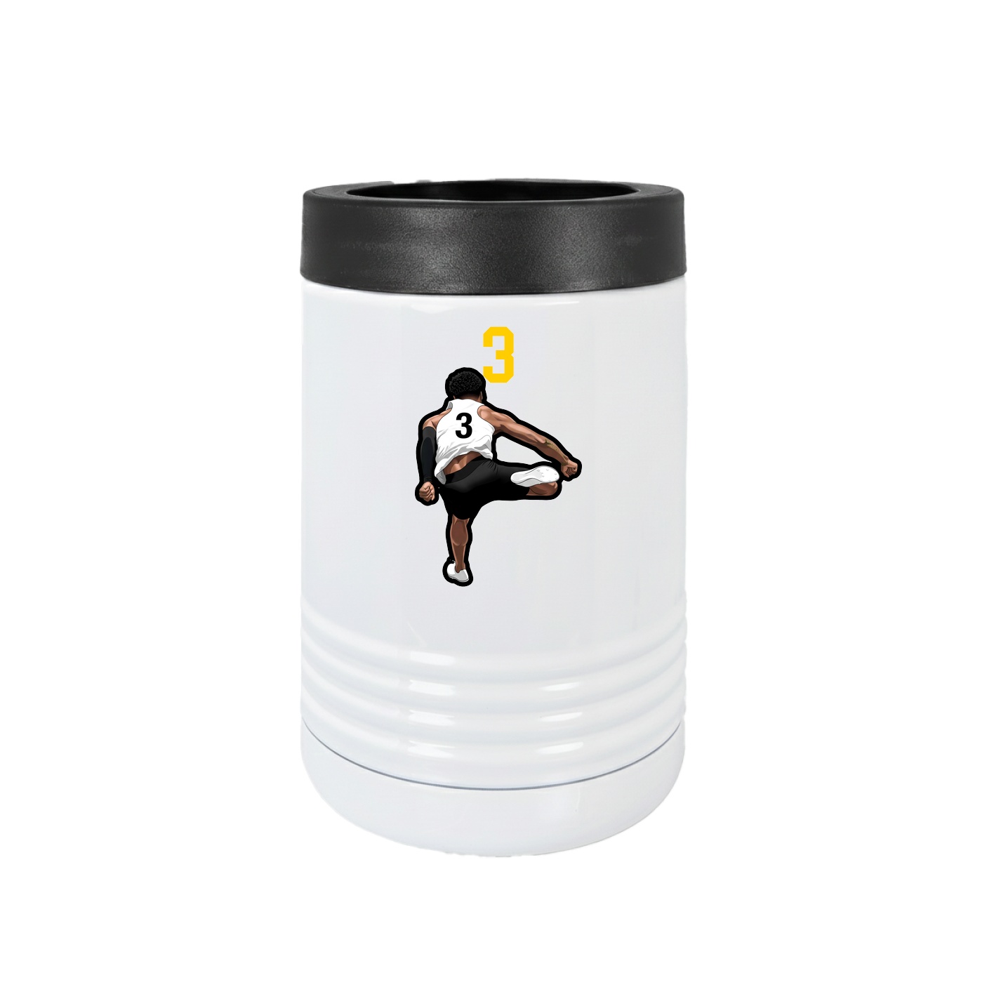 Beverage Holder — Number Top in White