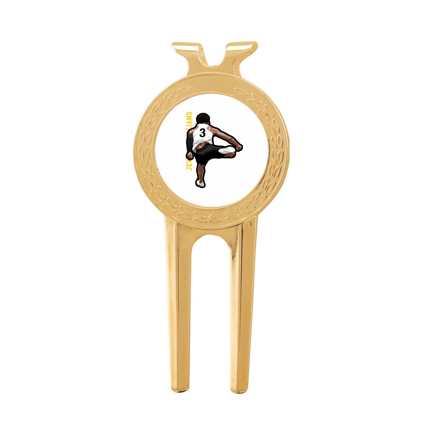 Divot Tool with Ball Marker — Name Vertical in Classic