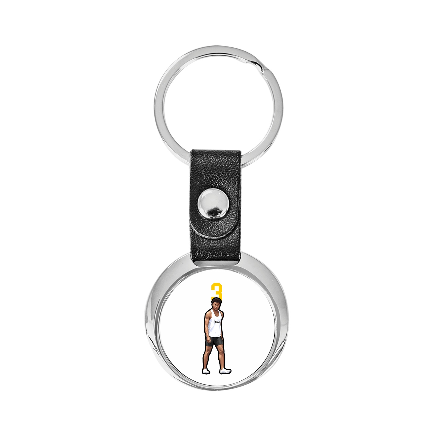 Key Chain — Number Top in Classic