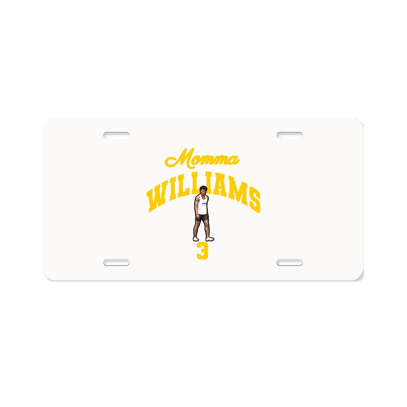 License Plate — Mothers Day Arch in Classic