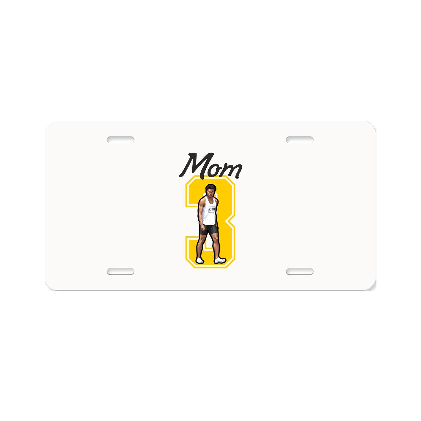 License Plate — Mothers Day Shirsey in Classic