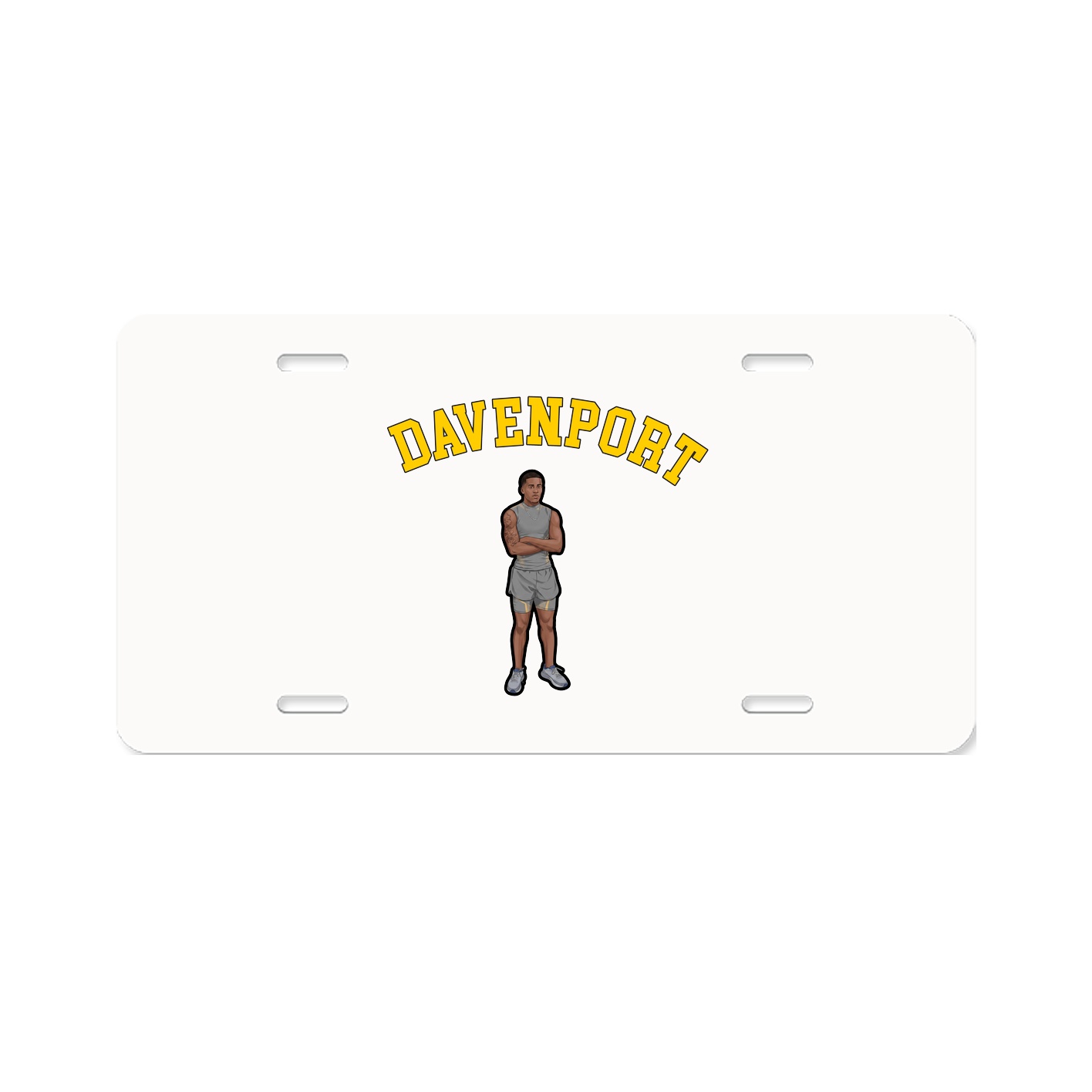 License Plate — Shirsey Arch in Classic