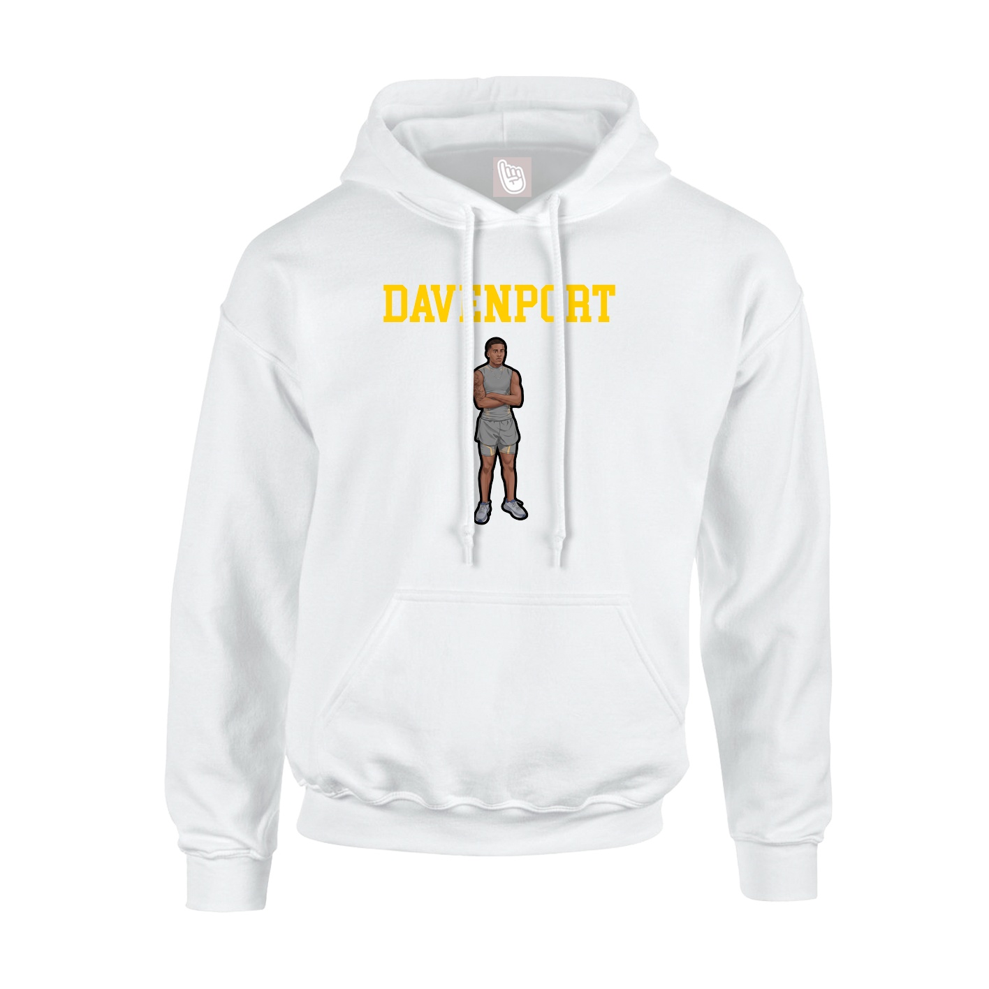 Youth Hoodie — Shirsey in White