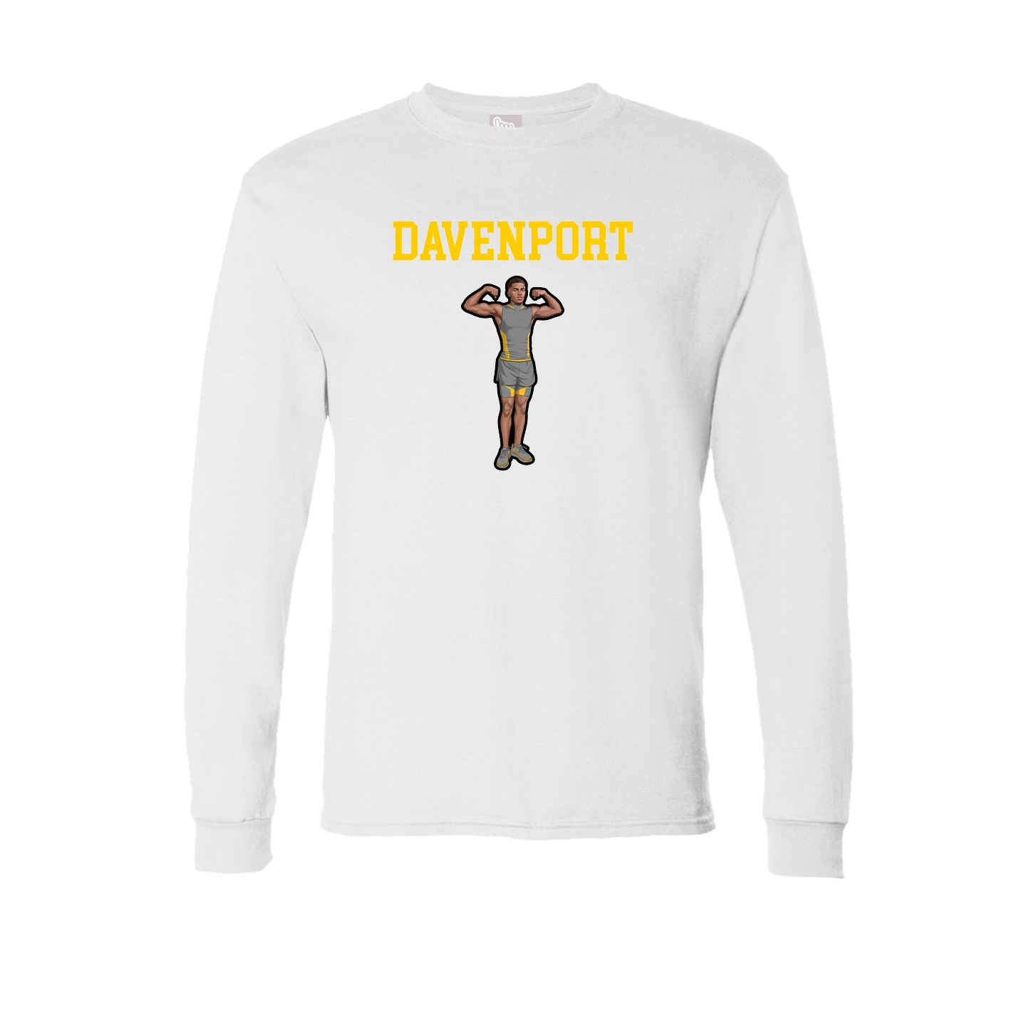 Long Sleeve Tee — Shirsey in White