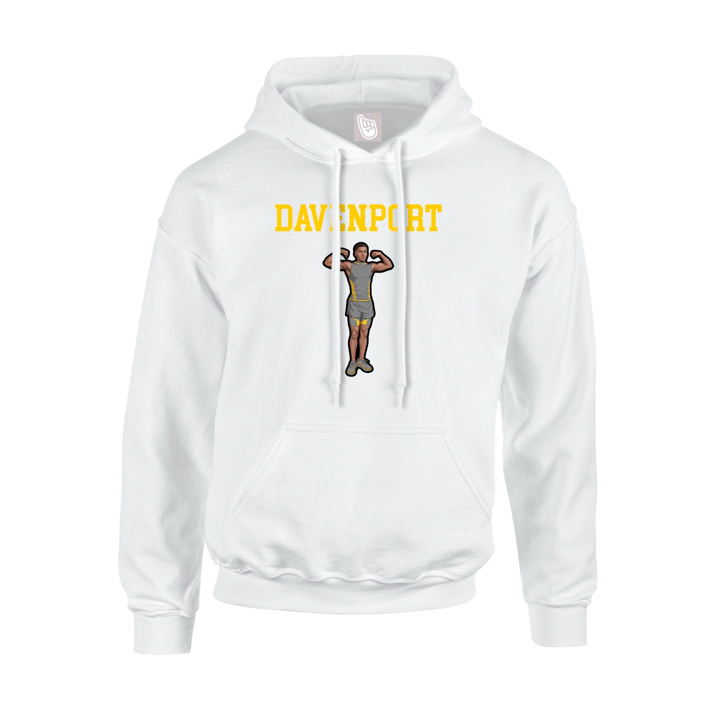 Hoodie — Shirsey in White
