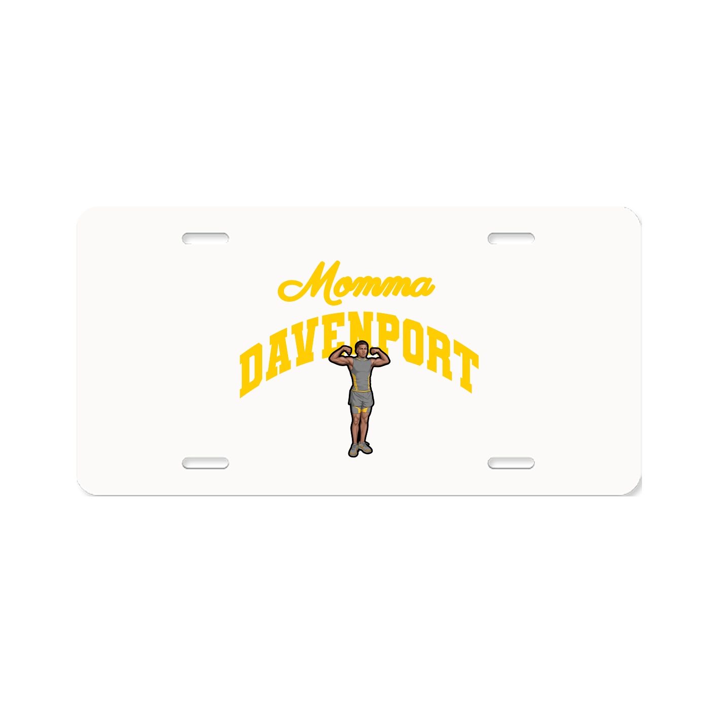 License Plate — Mothers Day Arch in Classic