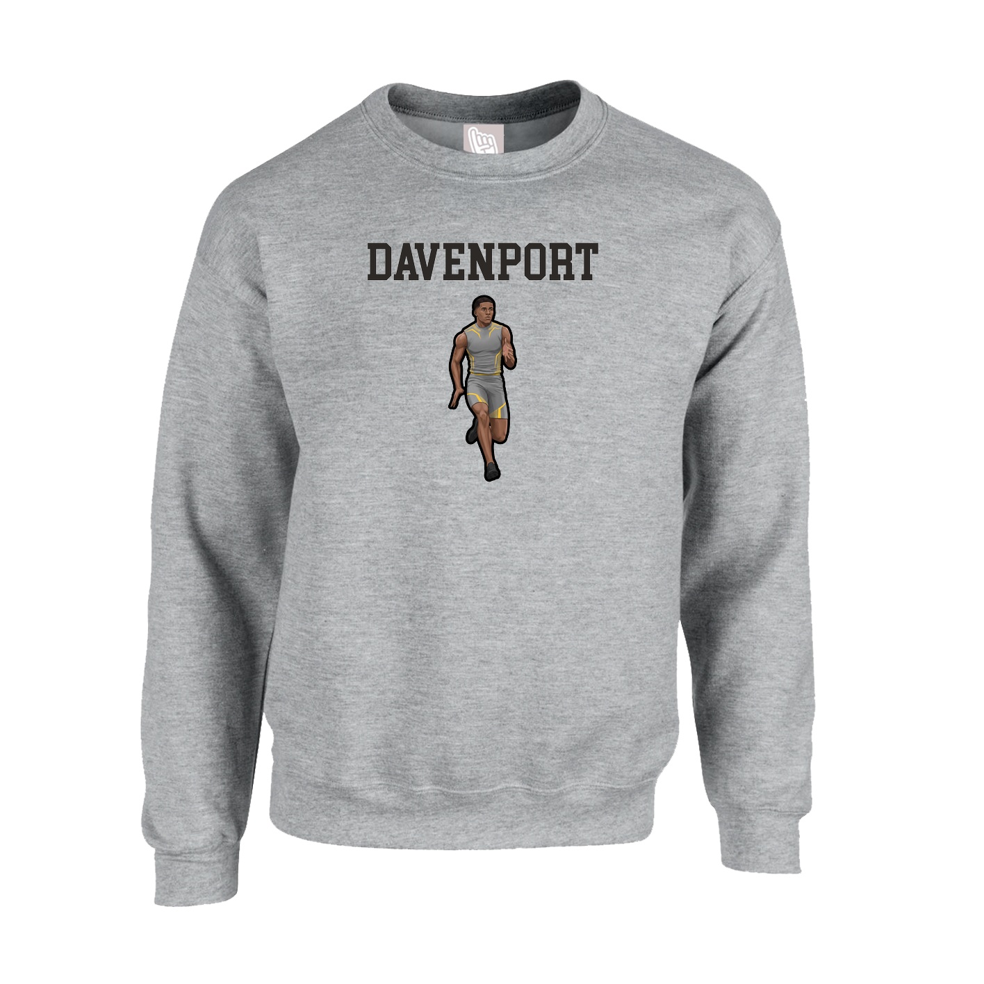 Fleece Crew — Shirsey in Grey