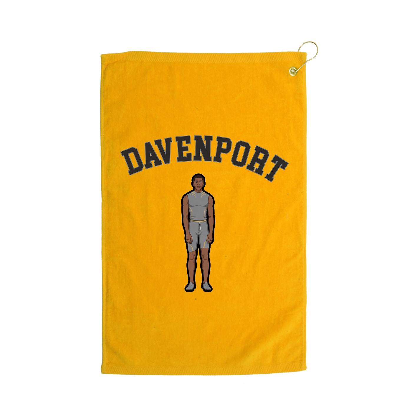 Golf Towel — Shirsey Arch in Gold