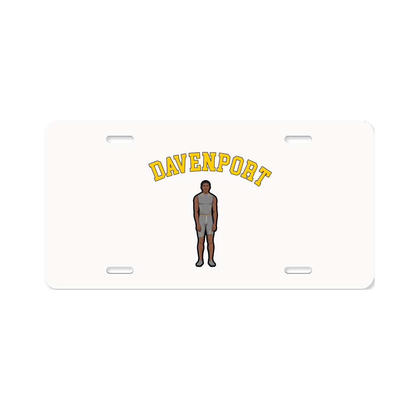 License Plate — Shirsey Arch in Classic