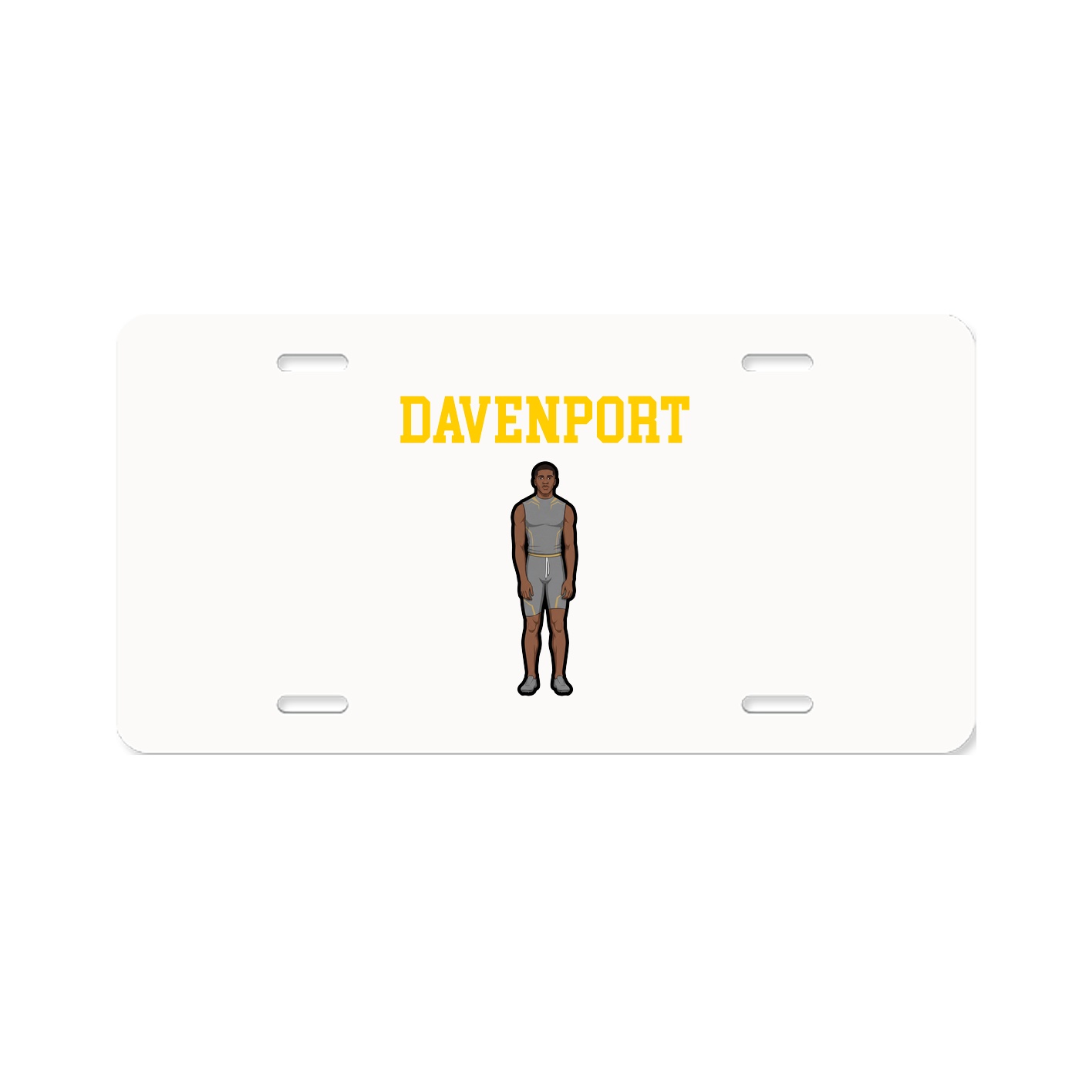 License Plate — Shirsey in Classic