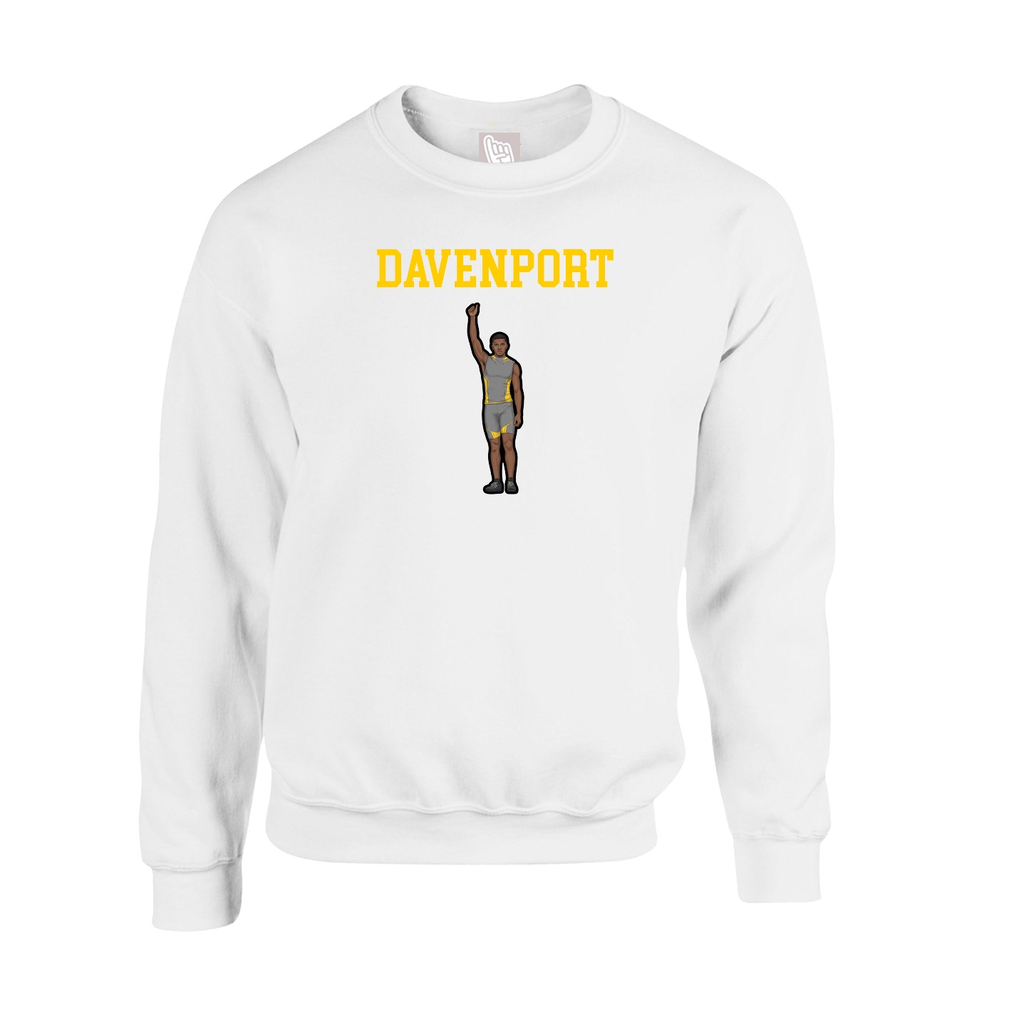Fleece Crew — Shirsey in White