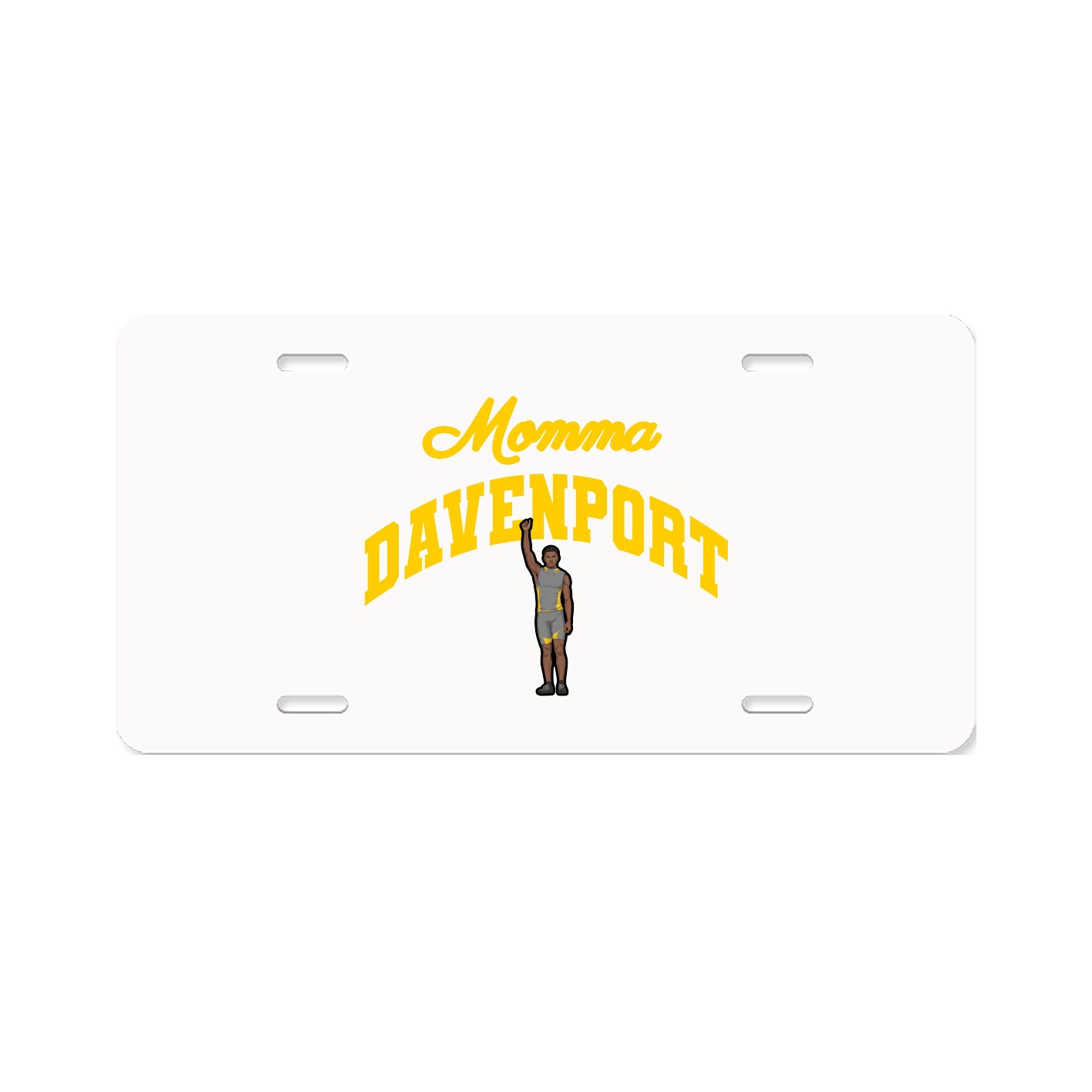 License Plate — Mothers Day Arch in Classic