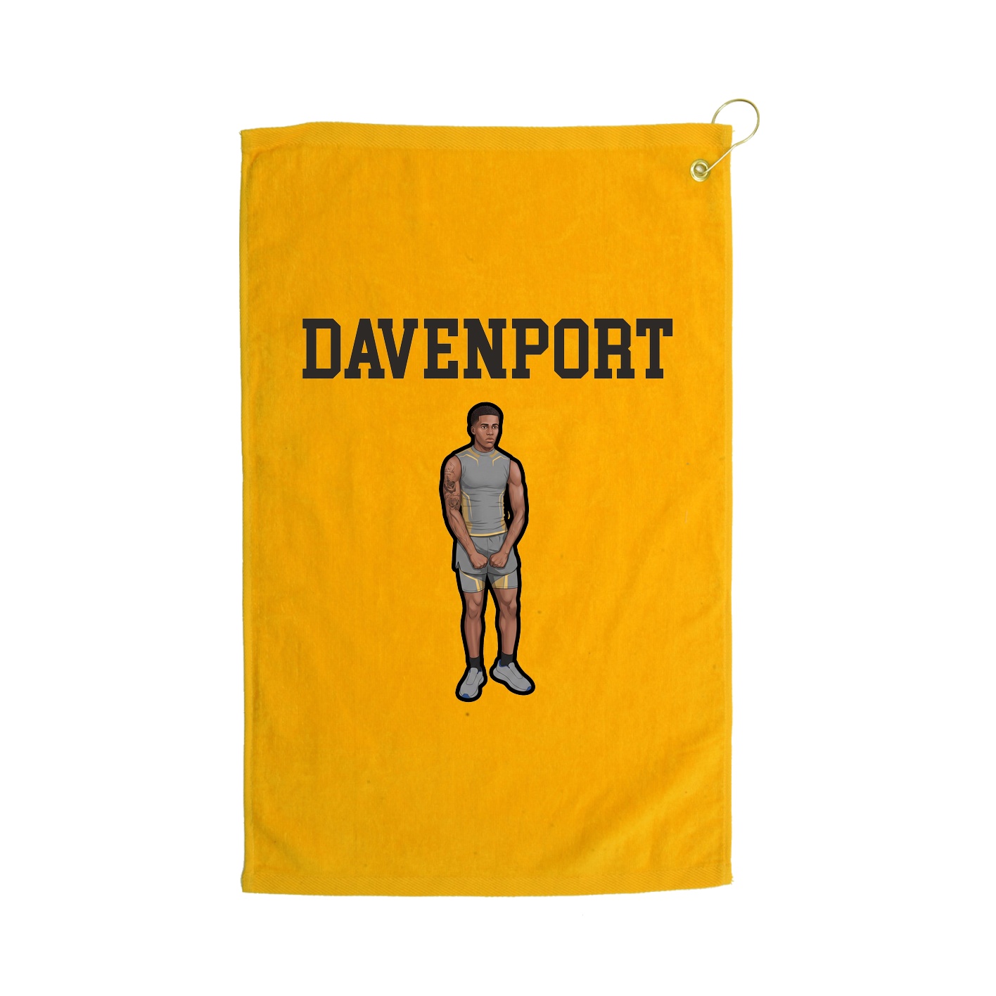 Golf Towel — Shirsey in Gold