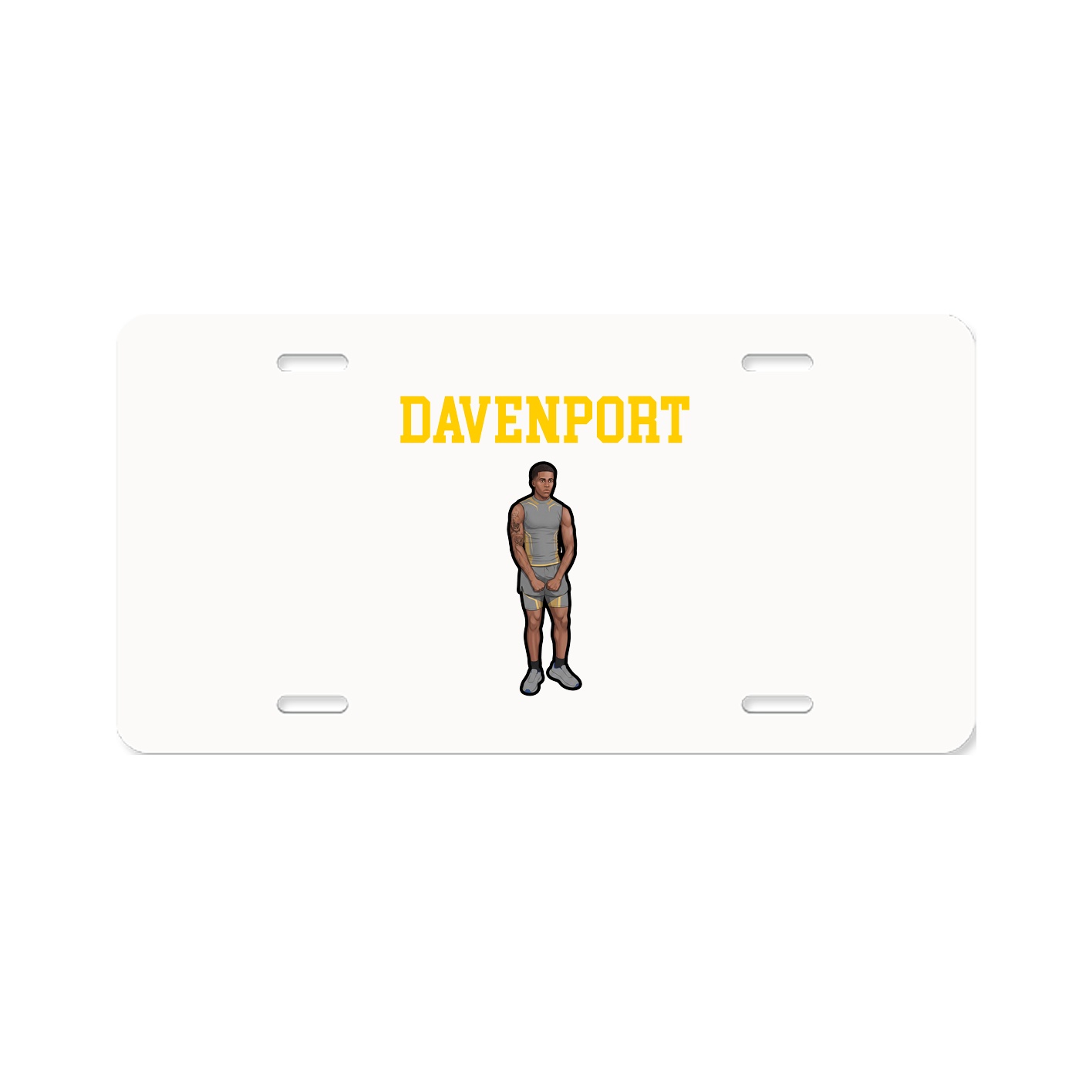 License Plate — Shirsey in Classic