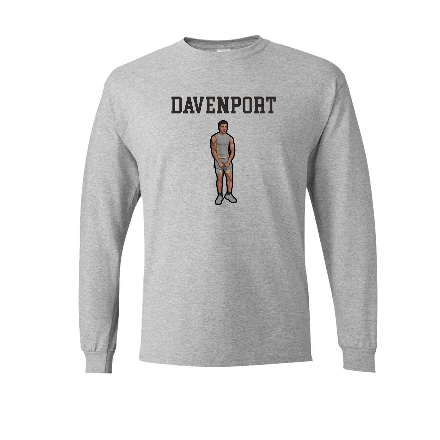 Long Sleeve Tee — Shirsey in Grey