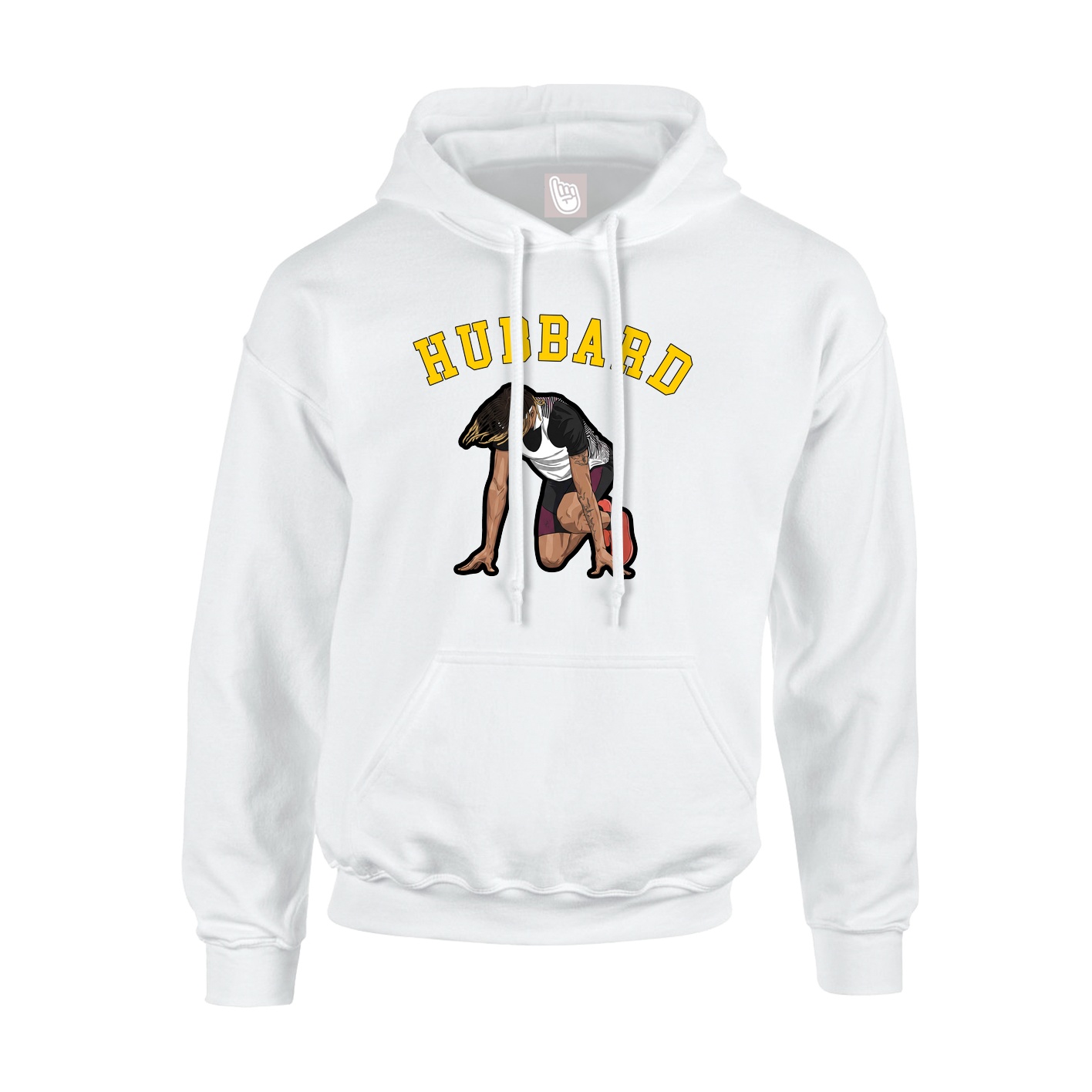 Hoodie — Shirsey Arch in White