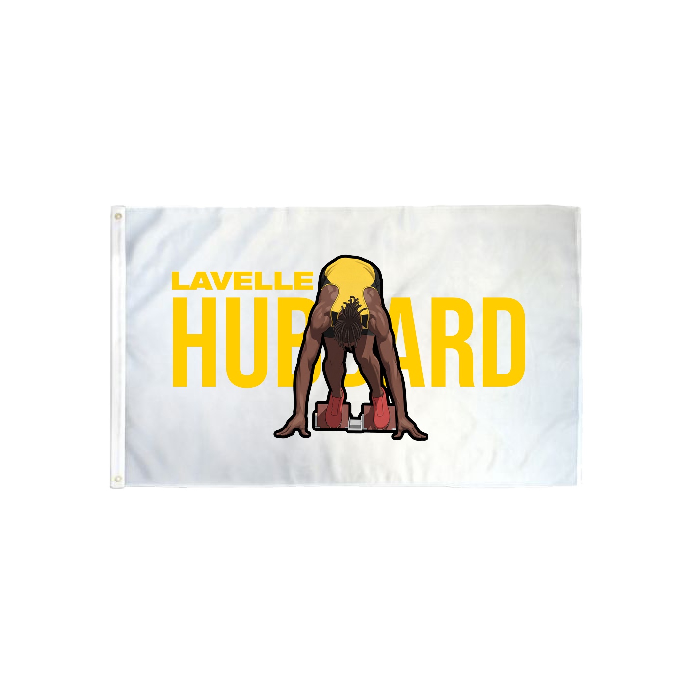 3x5 Flag — Player Name in Classic