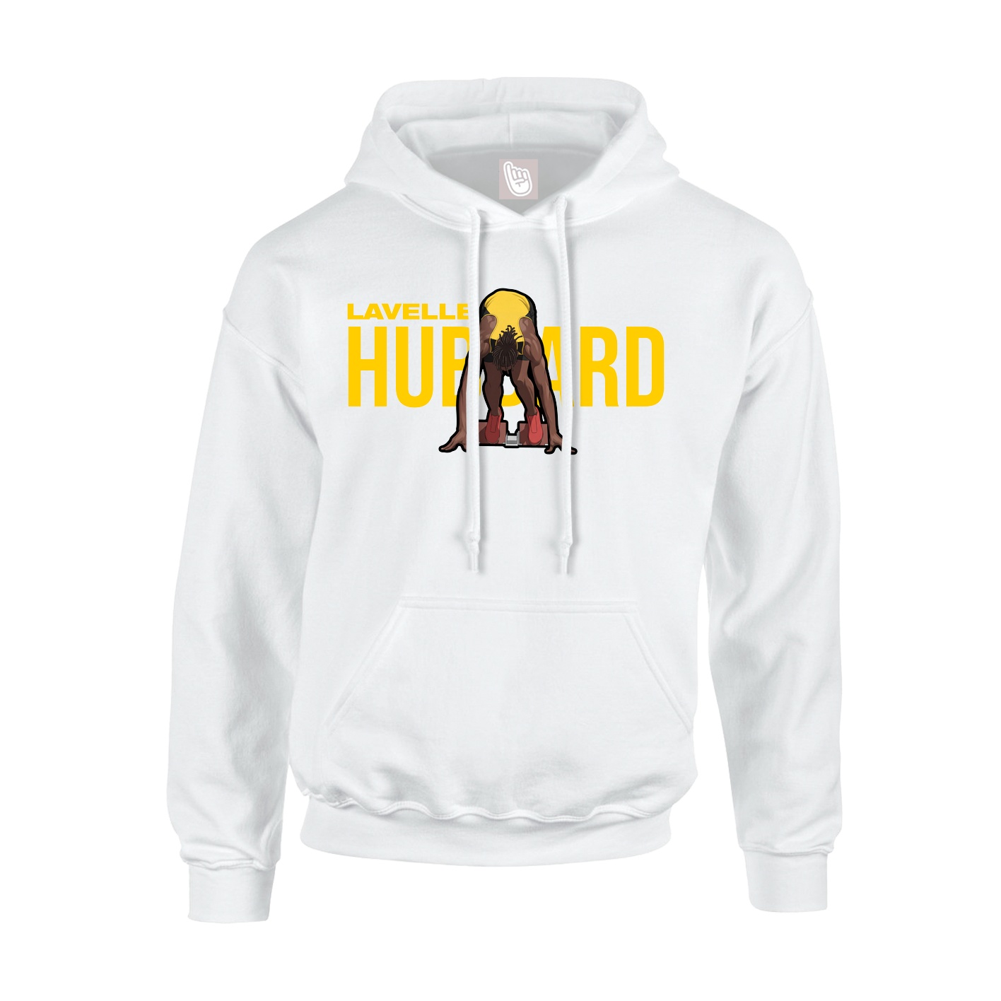 Hoodie — Player Name in White