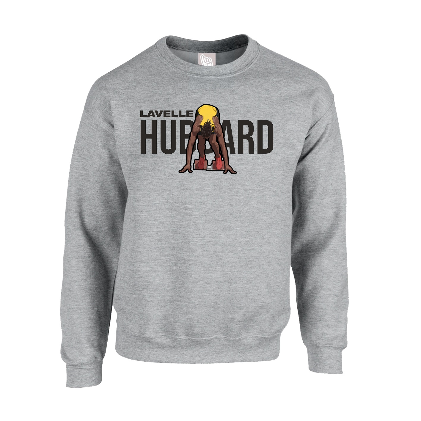 Fleece Crew — Player Name in Grey