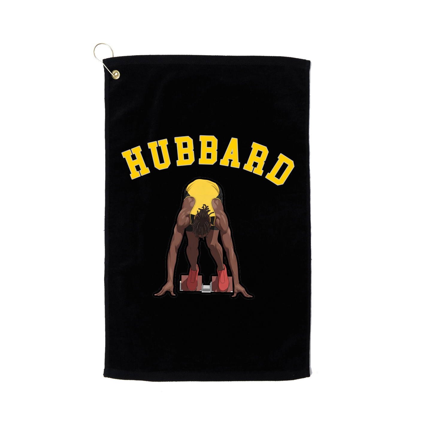 Golf Towel — Shirsey Arch in Black