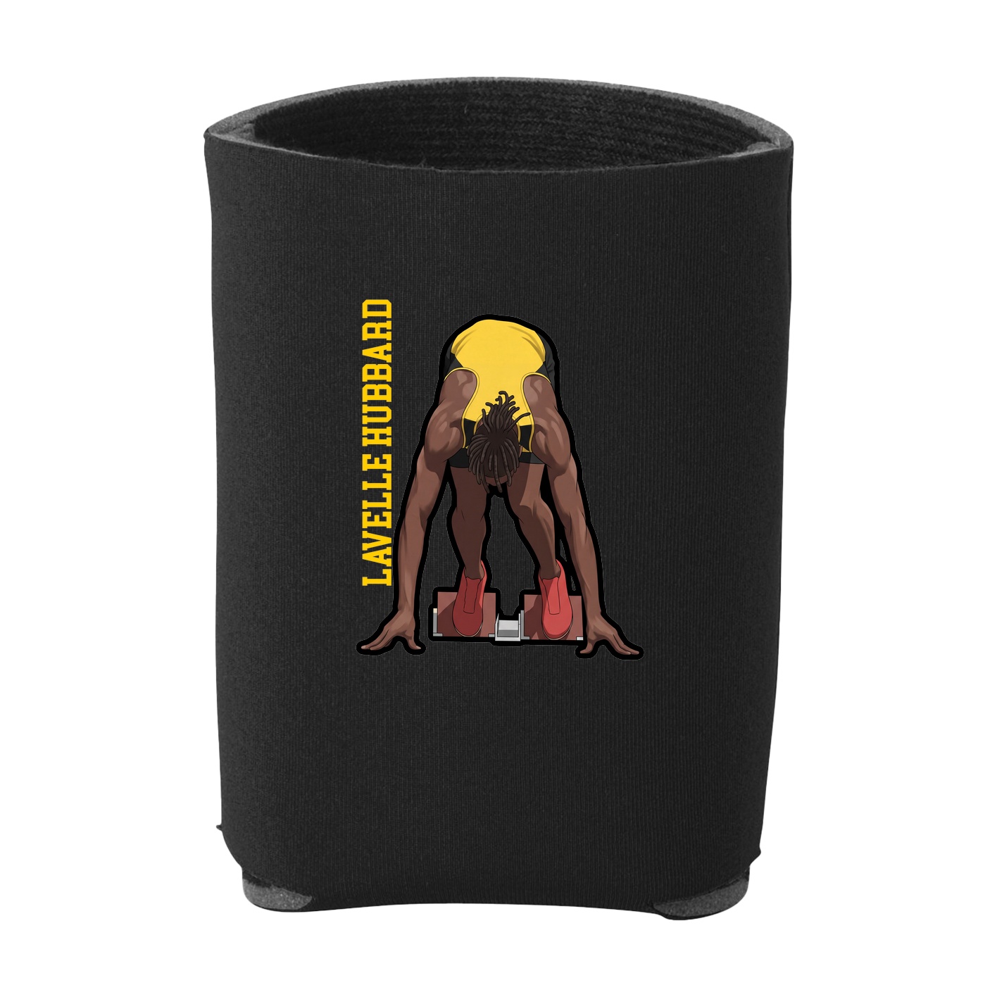 Can Holder — Name Vertical in Black