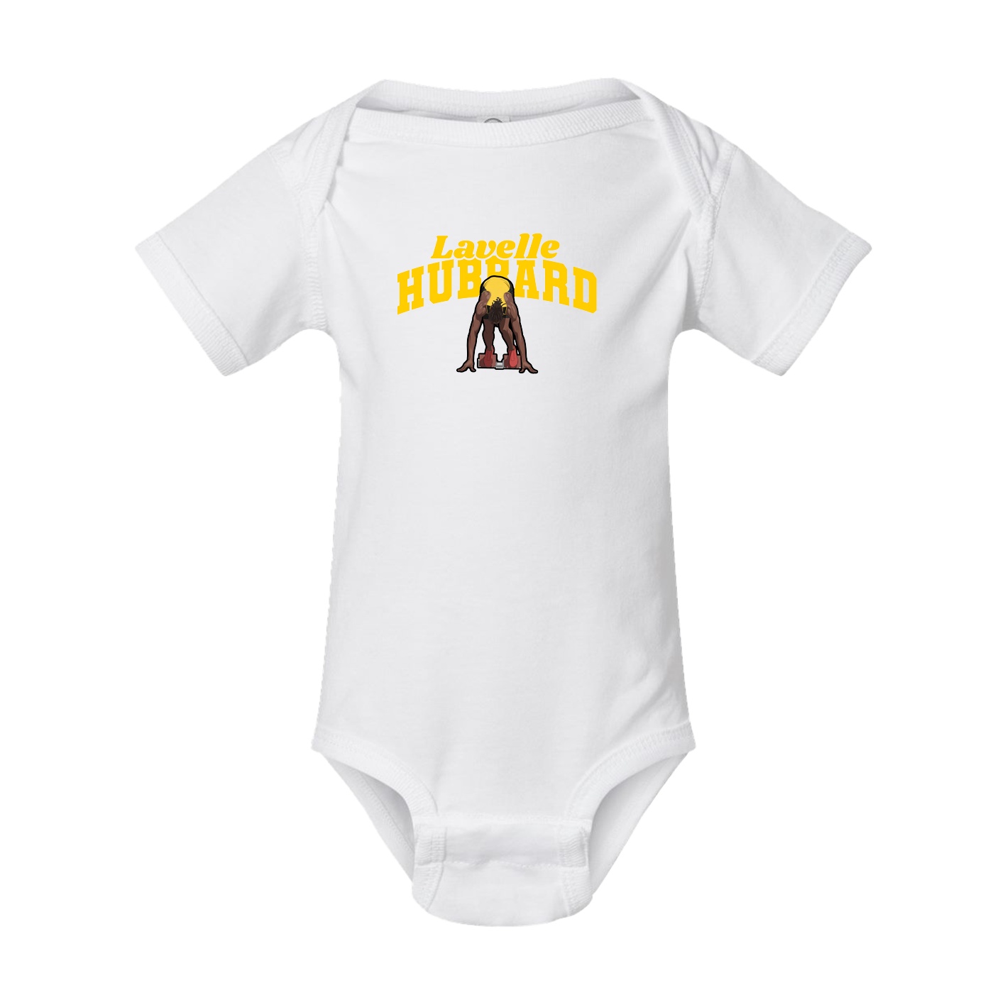 Baby Onesie — Signature Arch in White