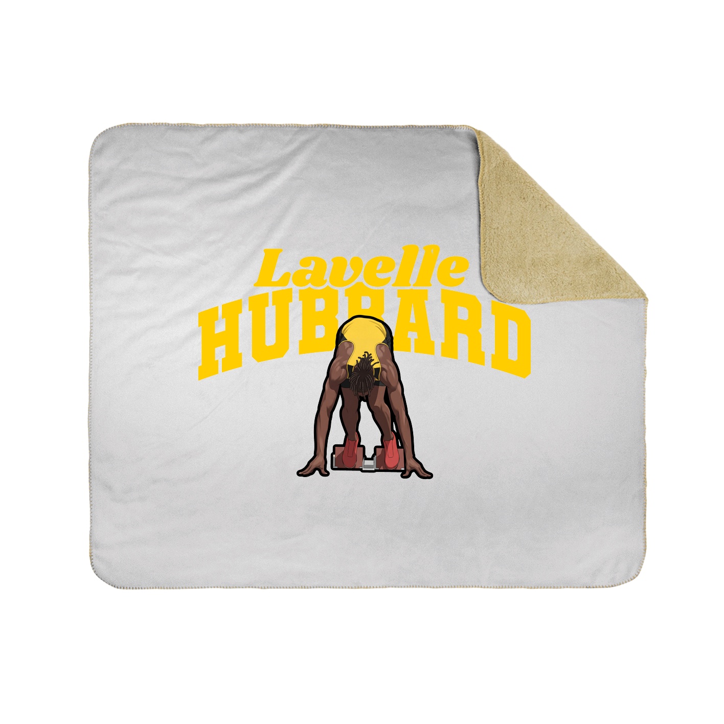 Throw Blanket — Signature Arch in White