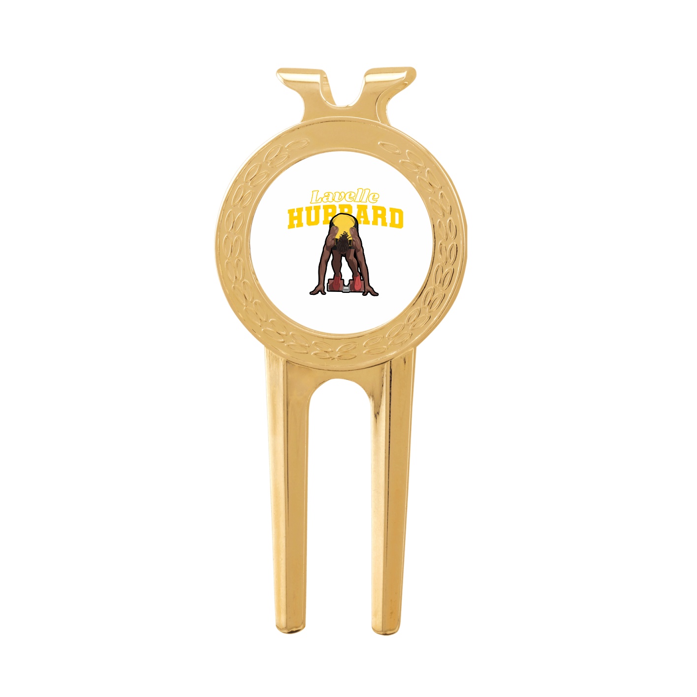 Divot Tool with Ball Marker — Name Arch in Classic