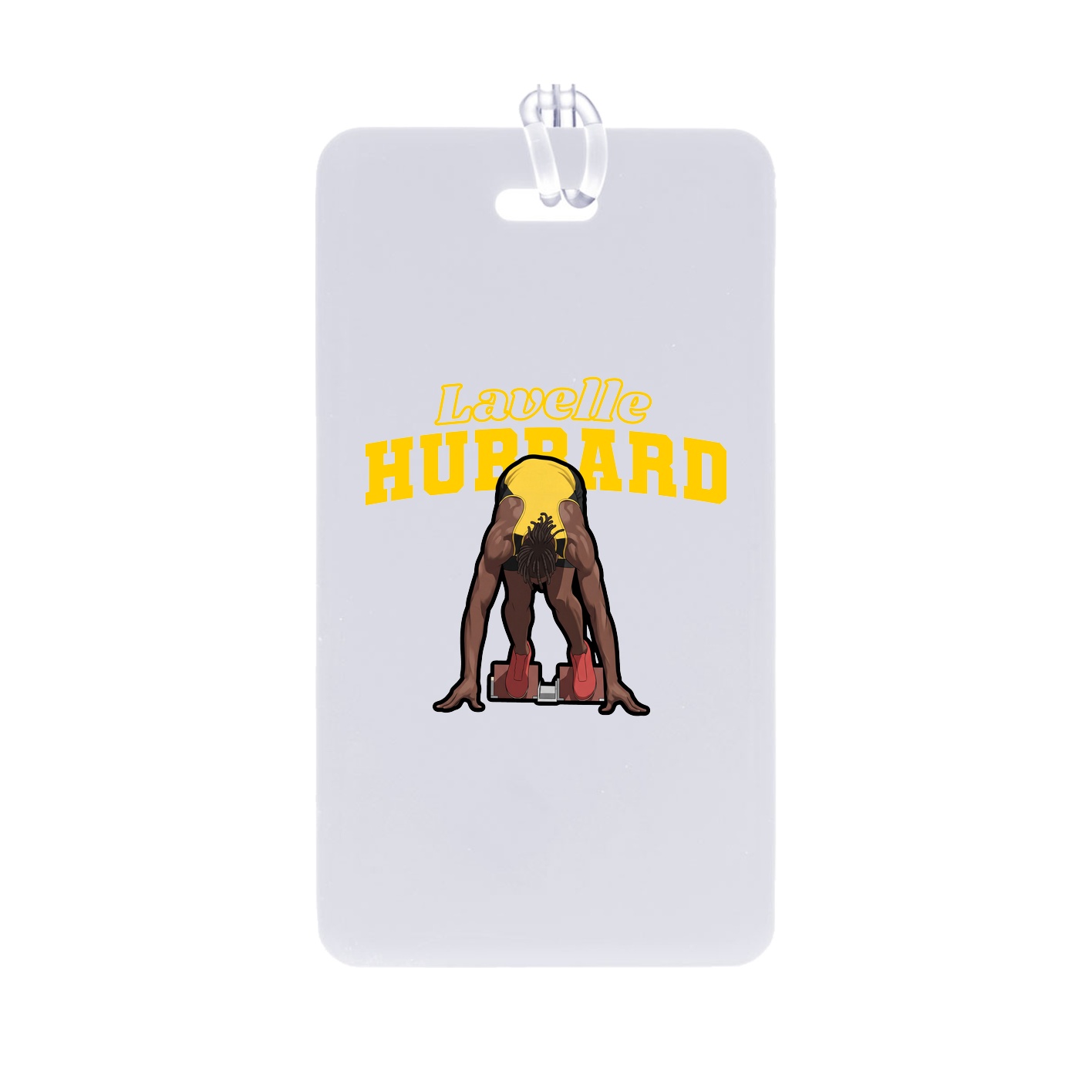 Bag Tag — Name Arch in Classic