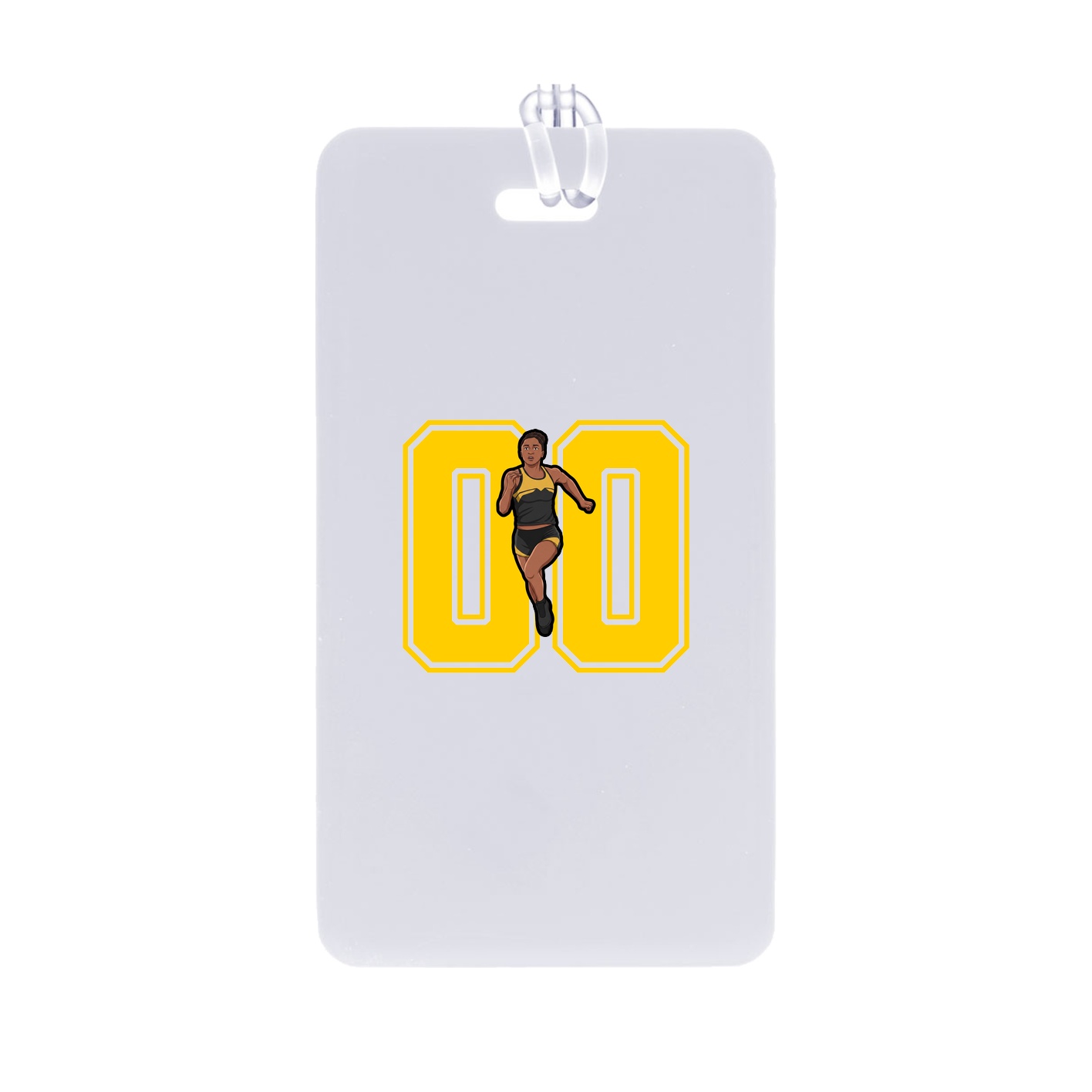Bag Tag — Number in Classic