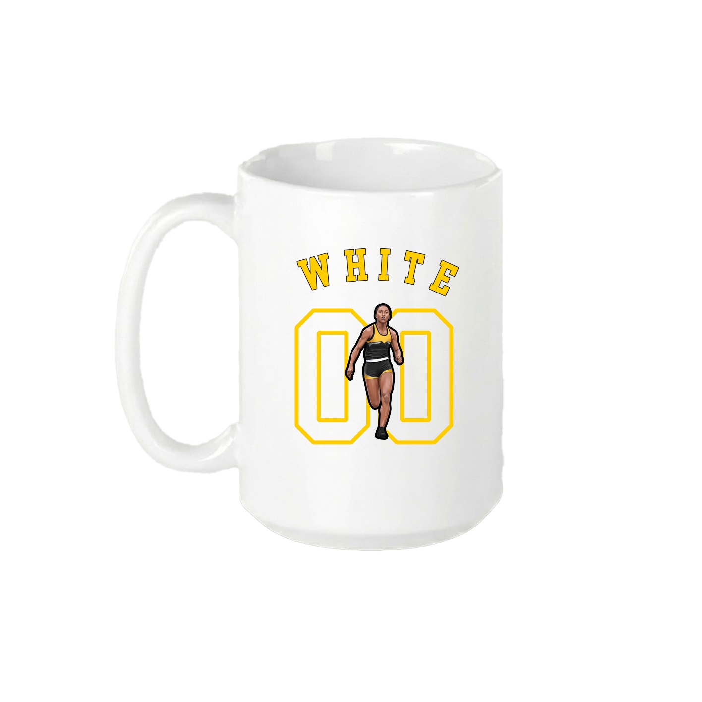 15oz Coffee Mug — Shirsey Arch in White