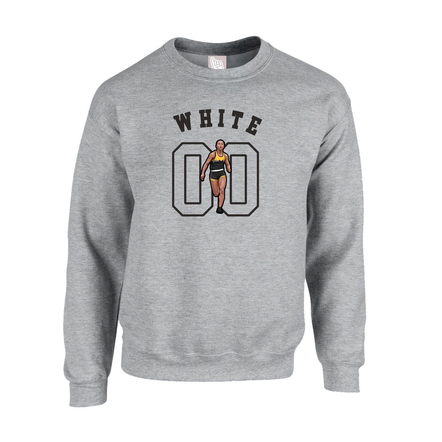 Fleece Crew — Shirsey Arch in Grey