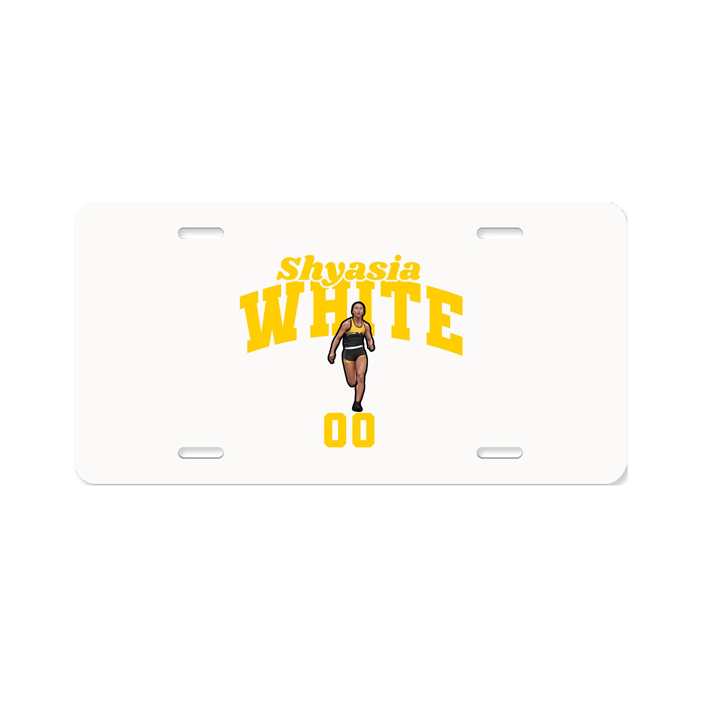 License Plate — Signature Arch in Classic