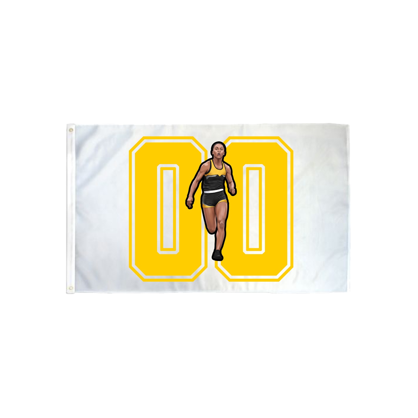 3x5 Flag — Number in Classic