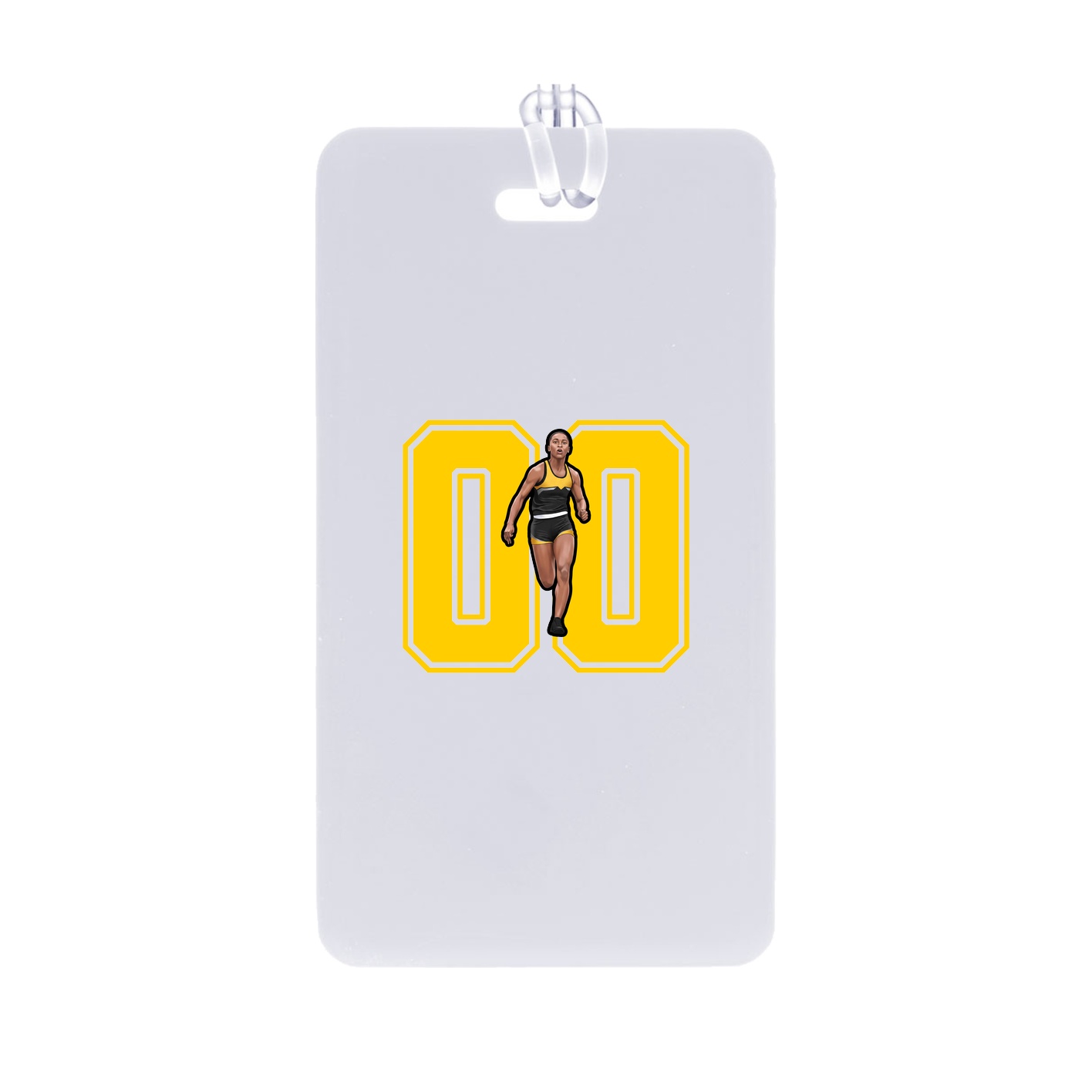 Bag Tag — Number in Classic
