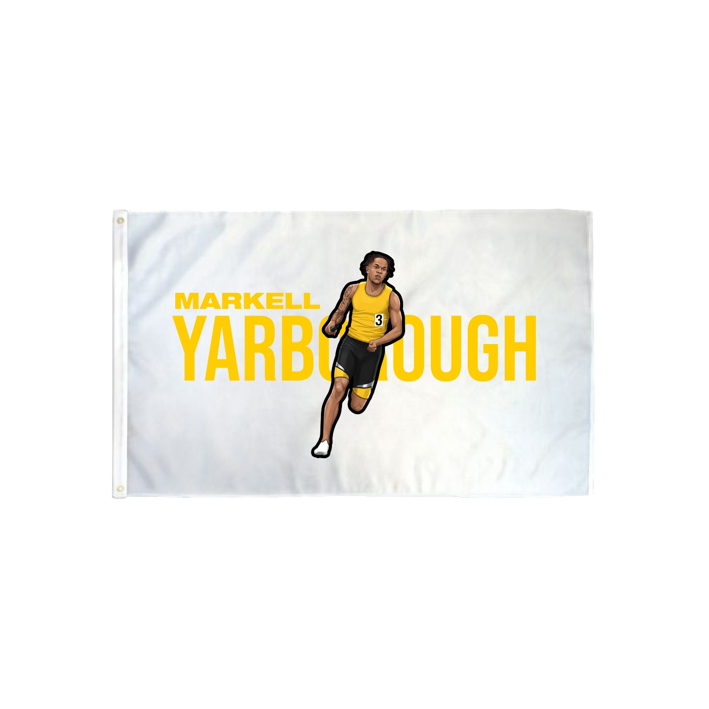 3x5 Flag — Player Name in Classic